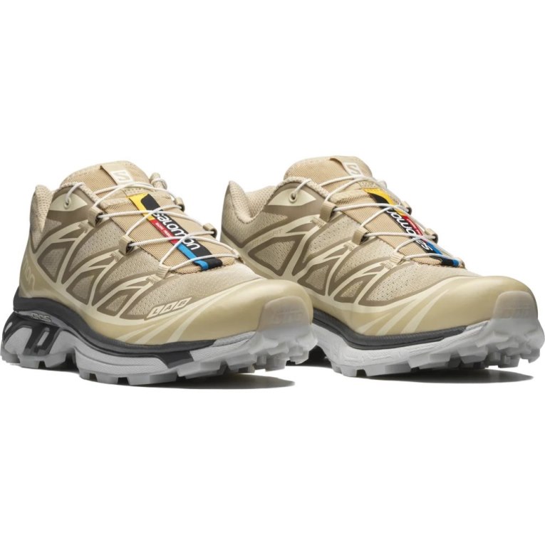 Olive Salomon Xt-6 Clear Women's Sneakers | PH 68075N